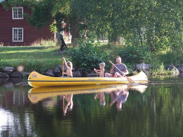 Bed and Breakfast Lugnet I Oslaettfors Gävle Esterno foto